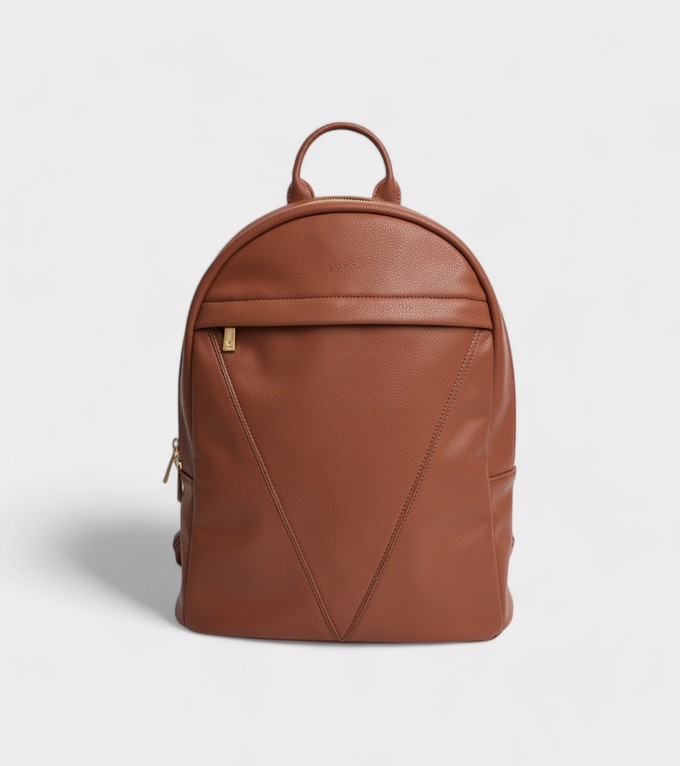 Laurie Backpack in Brown with FREE Raya Keyring from Votch