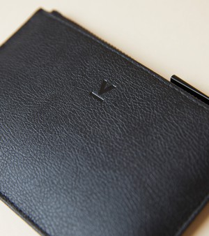 AppleSkin All Black Card Holder | Classic Essentials from Votch