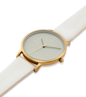 Gold and Off White with Grey Watch | Lyka from Votch