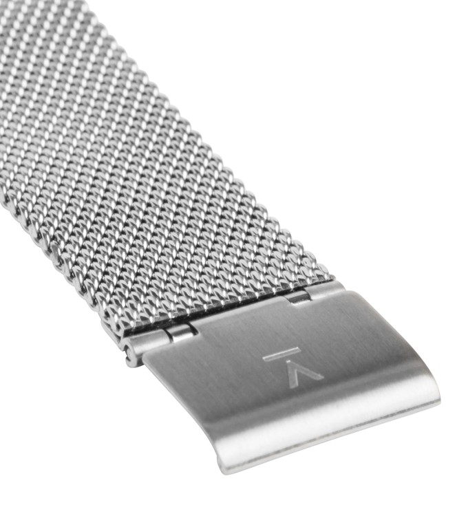 Silver & Silver Watch | Aalto Mesh from Votch