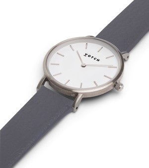 Silver & Slate Grey Watch | Petite from Votch