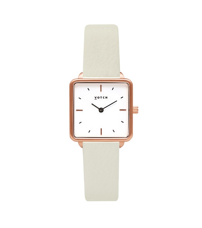 Rose Gold & Linen Watch | Kindred from Votch