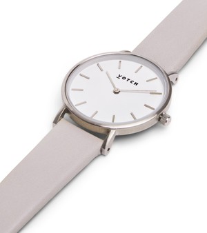 Silver & Light Grey Watch | Petite from Votch