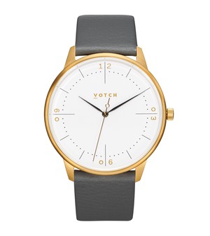 Gold & Slate Grey Watch | Aalto from Votch