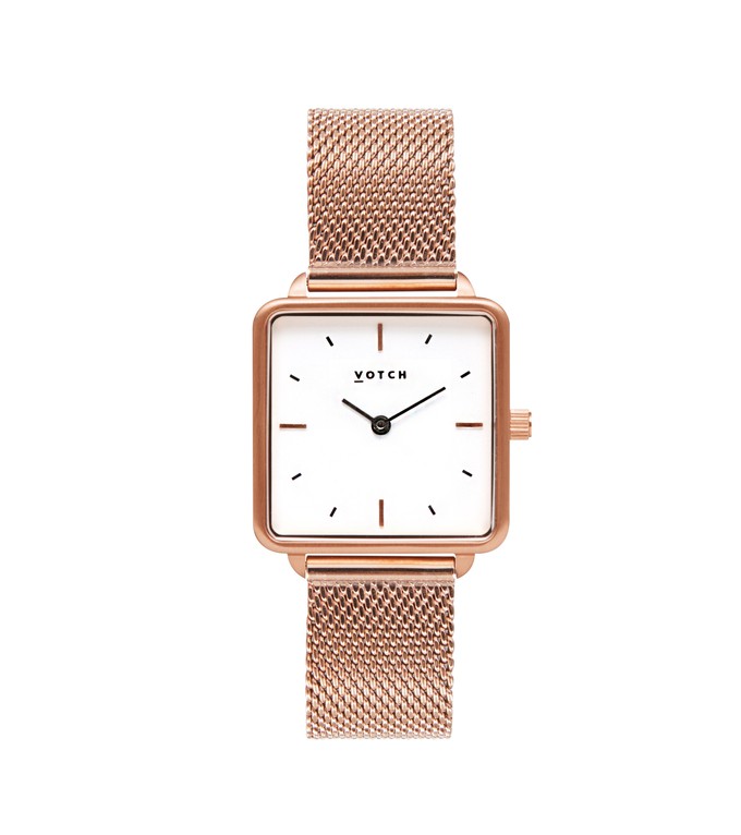 Rose Gold & Mesh Watch | Kindred from Votch