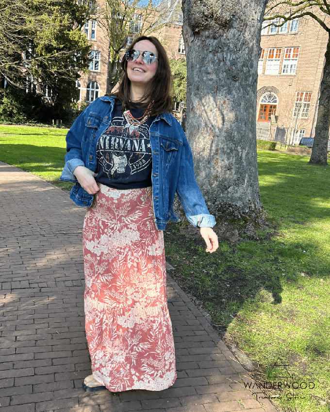 Upcycle Macrame Denim Jacket from WANDERWOOD