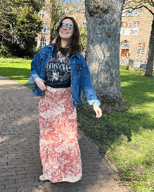 Upcycle Macrame Denim Jacket from WANDERWOOD