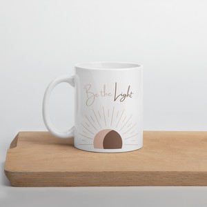 Witte Mok 'Be the Light' from WANDERWOOD