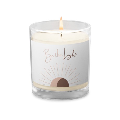 Sojawas Kaars in Glas 'Be the Light" - Vegan from WANDERWOOD
