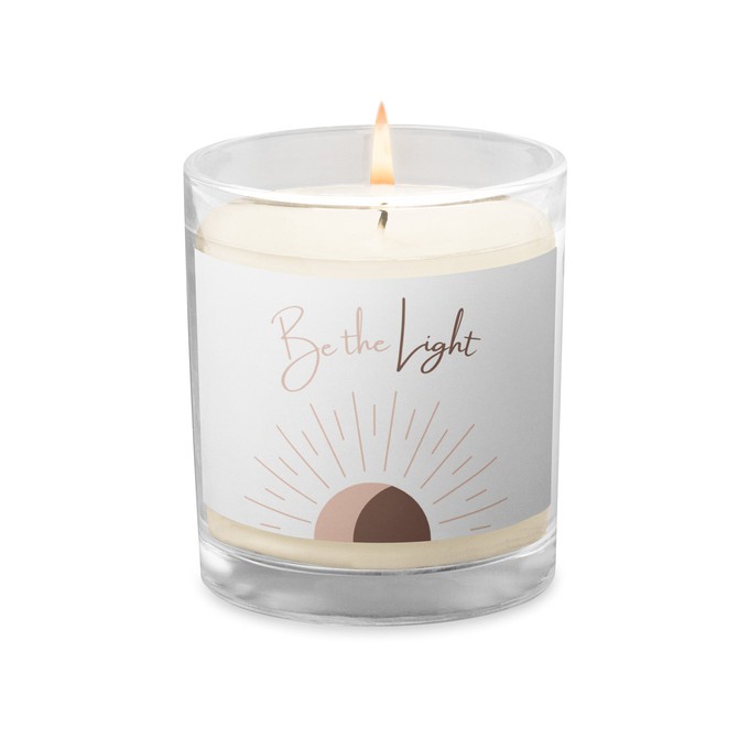 Sojawas Kaars in Glas 'Be the Light" - Vegan from WANDERWOOD