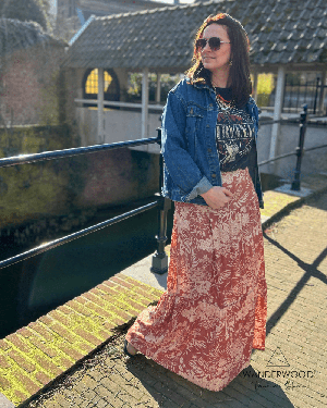 Upcycle Macrame Denim Jacket from WANDERWOOD