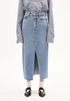 Jeans Rok Kitaari Demi Indigo Pebbles via WANDERWOOD