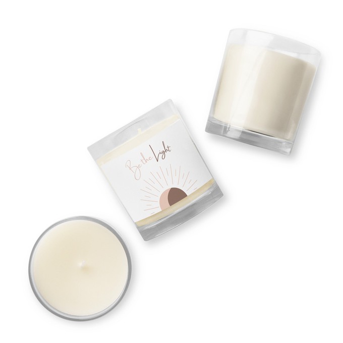 Sojawas Kaars in Glas 'Be the Light" - Vegan from WANDERWOOD