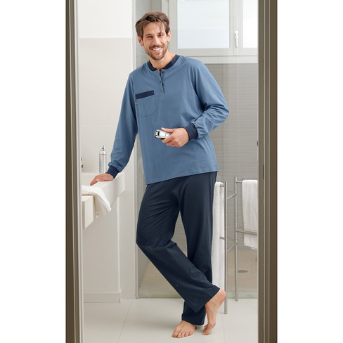 Pyjama van bio-katoen, grafiet from Waschbär