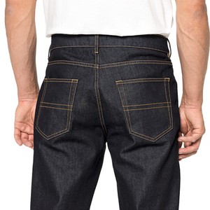 Jeans van puur bio-katoen, donkerblauw from Waschbär