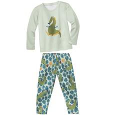 Pyjama van bio-katoen, mint via Waschbär