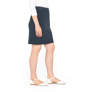Jersey rok van bio-katoen met elastaan, nachtblauw from Waschbär