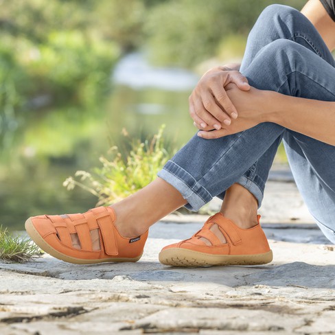 Barefoot sandaal TRAYLER, ochtendzon from Waschbär