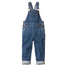 Jeans-tuinbroek van bio-katoen, donkerblauw via Waschbär