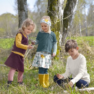 Shirt met korte mouw, natuurwit from Waschbär