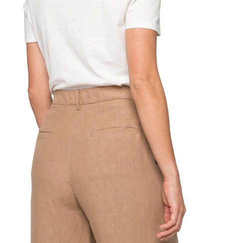 Linnen broek, leisteen from Waschbär