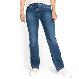Jeans RECHT van bio-katoen, lichtblauw from Waschbär