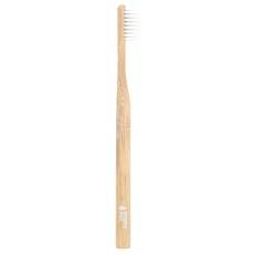 Tandenborstel bamboe, medium zacht, natuur via Waschbär