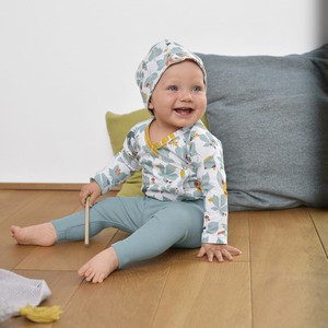 Baby-leggings, waterblauw from Waschbär