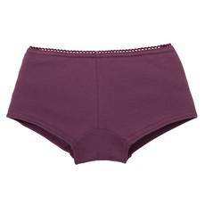 Slip voor meisjes van bio-katoen, mauve via Waschbär