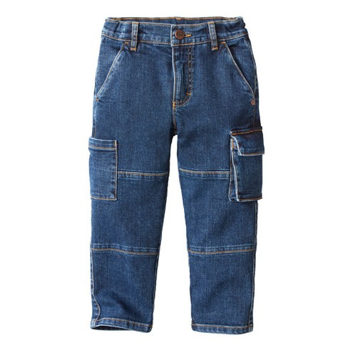 Worker-jeans van bio-katoen, donkerblauw from Waschbär