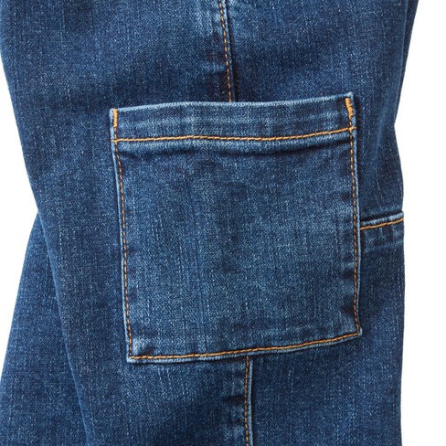 Worker-jeans van bio-katoen, donkerblauw from Waschbär