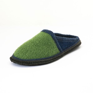 Pantoffels, jeans/turkoois from Waschbär