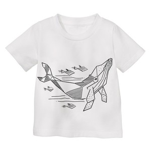 Shirt met korte mouw ABC, walvis from Waschbär