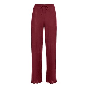 Ajour broek met koord van bio-katoen, braam from Waschbär