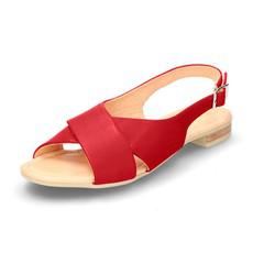 Sandaal, rood via Waschbär