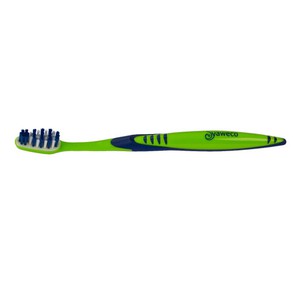 Tandenborstel met verwisselbare kop, medium, groen from Waschbär