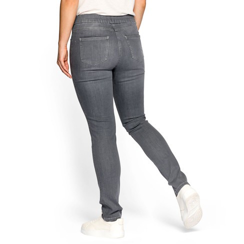 Jegging van bio-katoen, grey washed from Waschbär