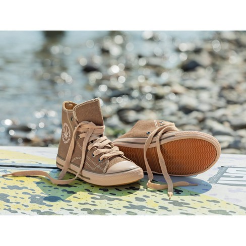 Hennepboots "Billy" voor HEM & HAAR, oranje from Waschbär