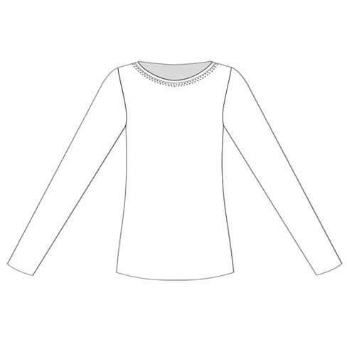 Jacquardpullover van bio-katoen, zwart-motief from Waschbär