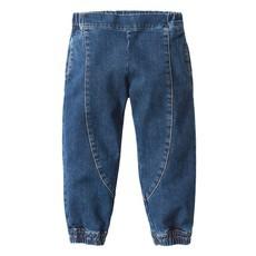 Jeans-pofbroek van bio-katoen, donkerblauw van Waschbär