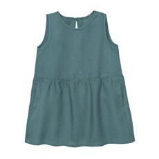 Linnen jurk, jade via Waschbär
