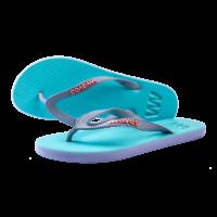 100% Natural Rubber Flip Flop – Blue Two Tone van Waves Flip Flops