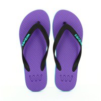 Natural Rubber Flip Flop – Purple and Blue Two Tone from Waves Flip Flops