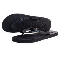 Natural Rubber Flip Flop – Black via Waves Flip Flops