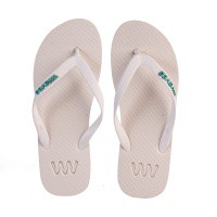 Natural Rubber Flip Flop – White from Waves Flip Flops