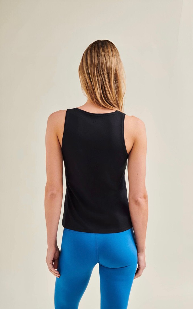 Tank Top - Caviar Black from Wellicious