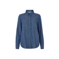 Jeans Shirt Sana | People Tree | Blauw via WhatTheF