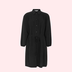 Korte Jurk Mila | Soft Rebels | Zwart from WhatTheF