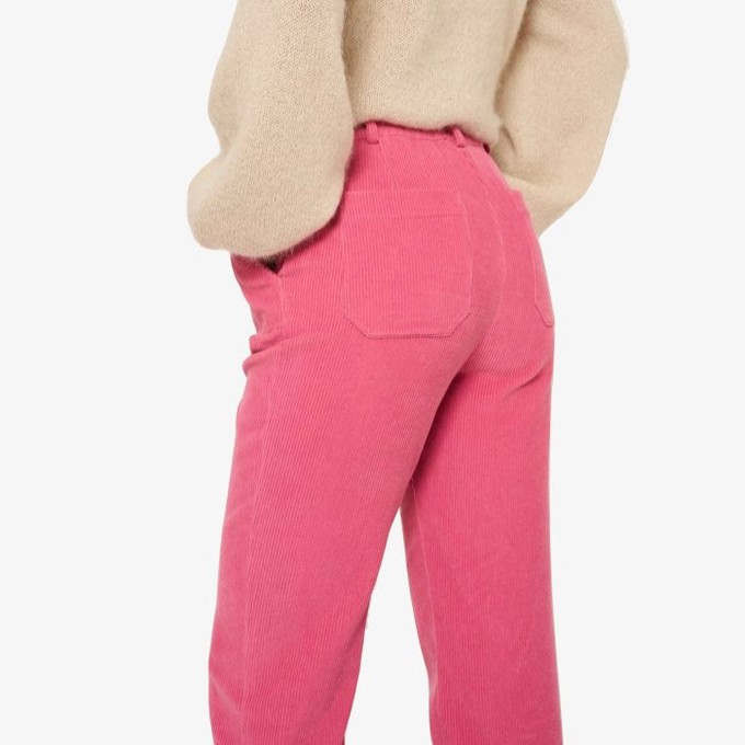 Corduroy Broek Rancy | Ekyog | Roze from WhatTheF