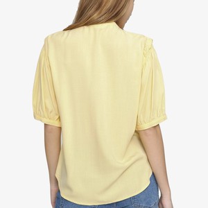 Pansy Shirt | Soft Rebels | Geel from WhatTheF